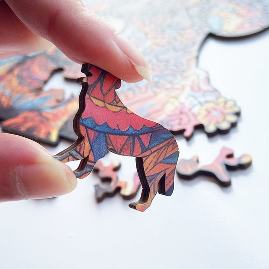 A Dog Wooden Jigsaw Puzzle