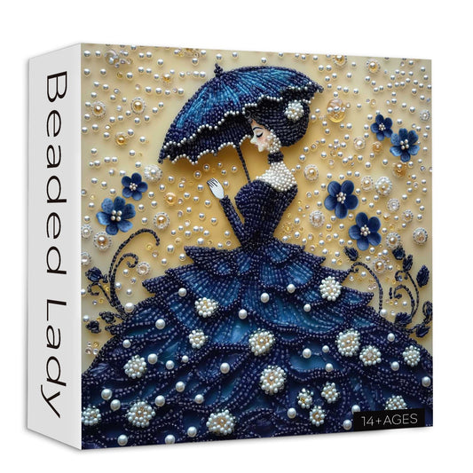 Beaded Lady Wooden Jigsaw Puzzles 1000 Pieces