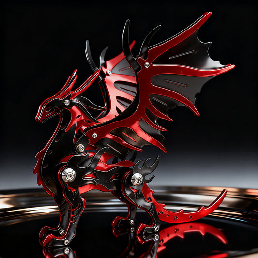 3D Steel Mechanical Flying Dragon Puzzles