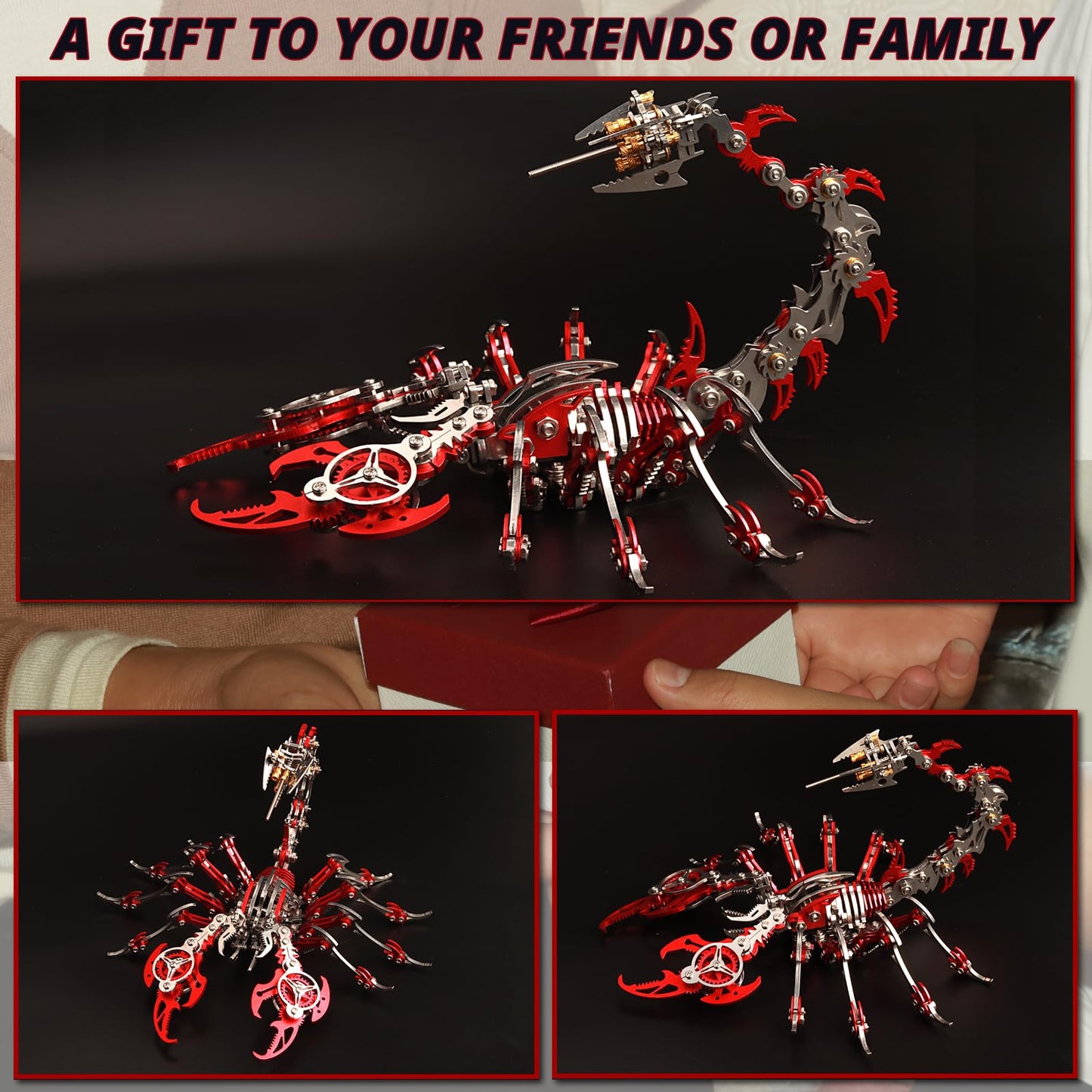 3D Metal Scorpion Puzzles for Adults