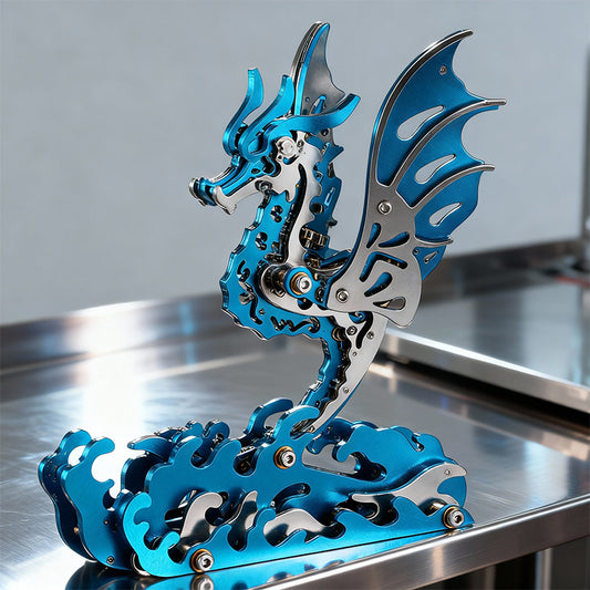 3D Steel Mechanical Seahorse Puzzles for Adults
