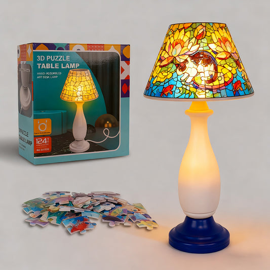 3D Print Puzzle Table Lamp
