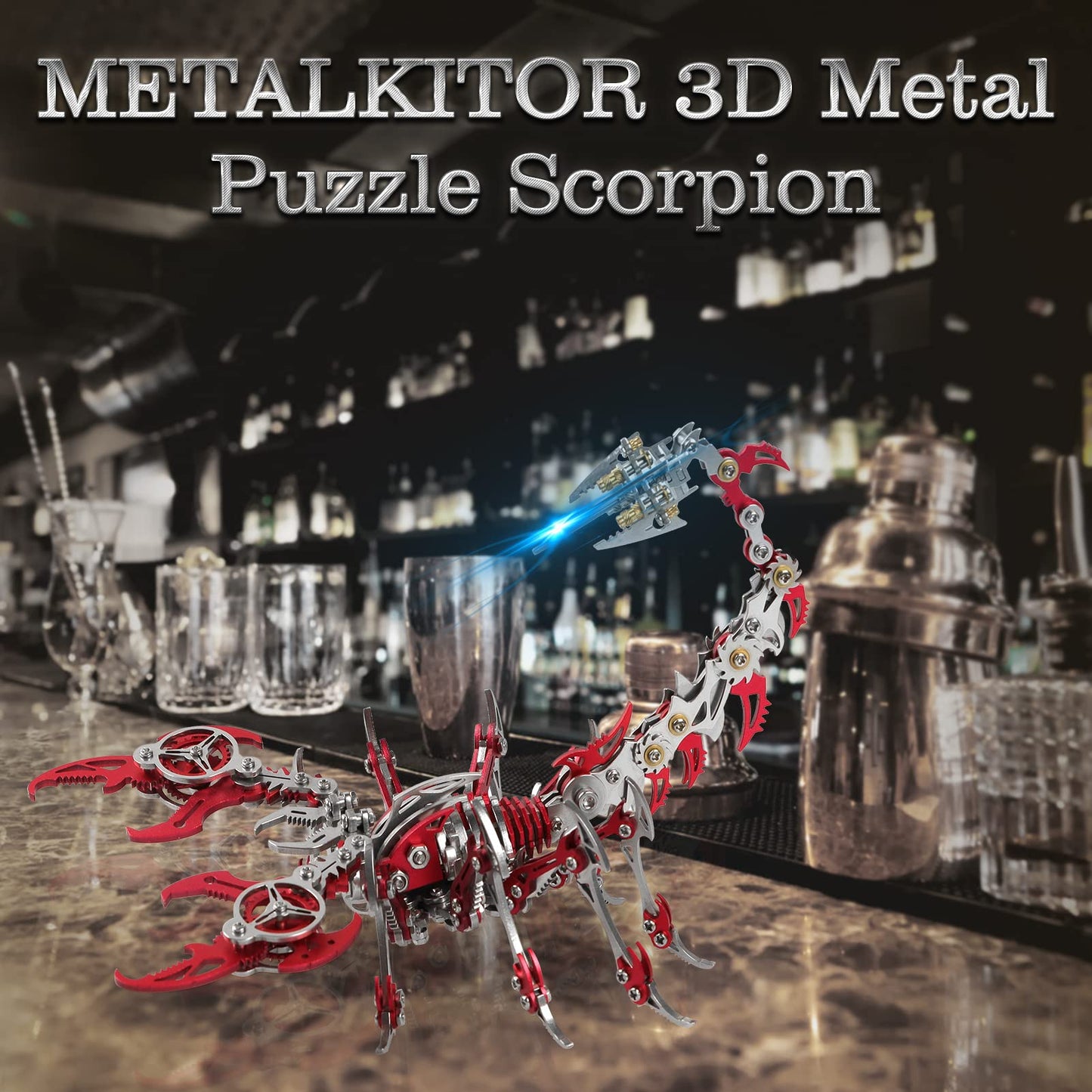 3D Metal Scorpion Puzzles for Adults
