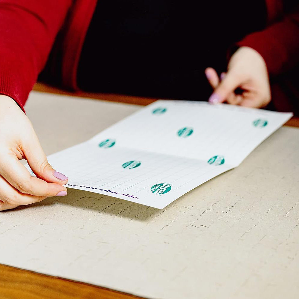 Peel & Stick Saver - The Best Way to Preserve Your Finished Jigsaw Puzzle!(4 Pack)