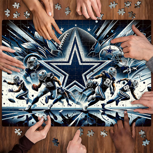 Dallas Cowboys NFL | 1000-Piece Wooden Jigsaw Puzzle