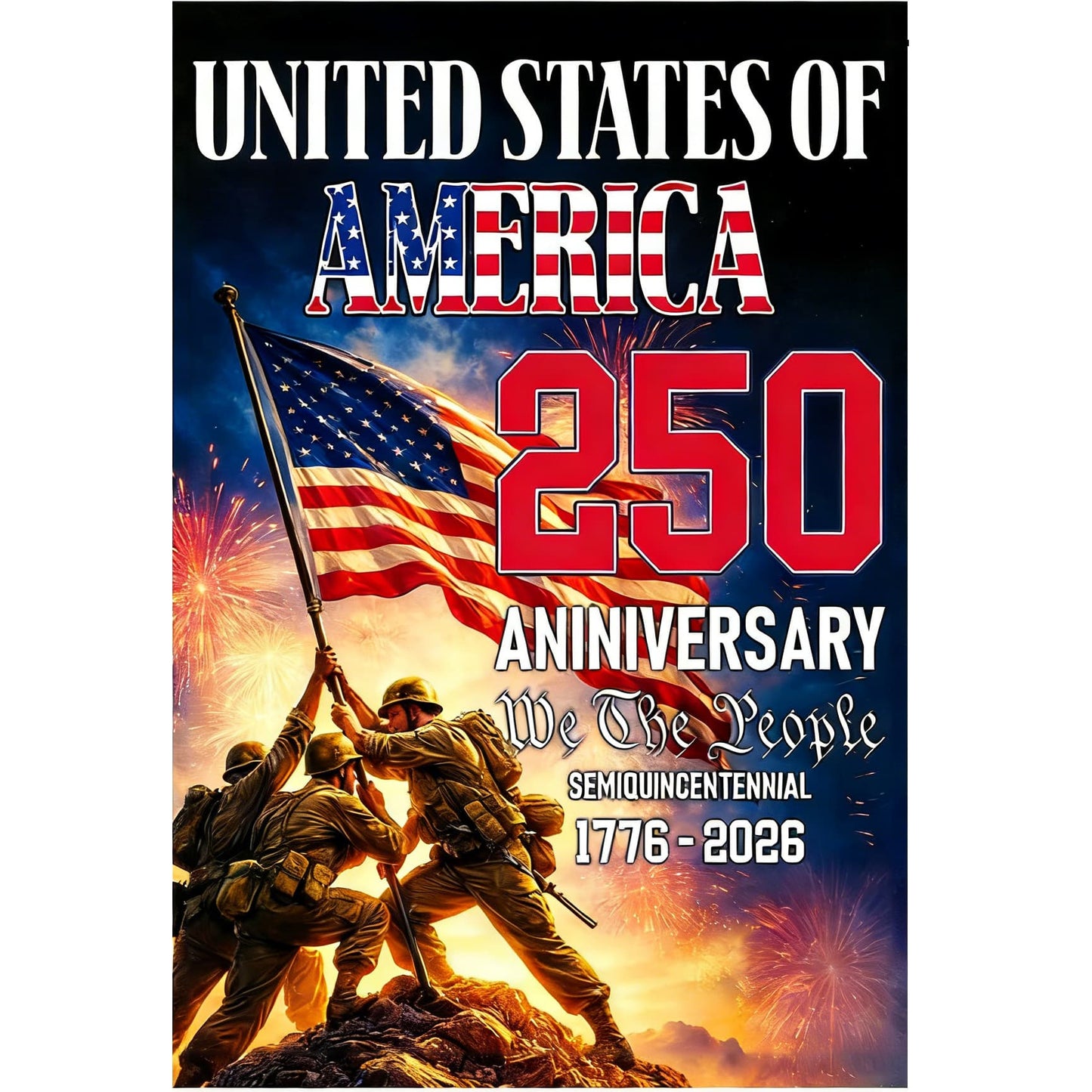 U.S. 250th Anniversary | 1000-Piece Wooden Jigsaw Puzzle