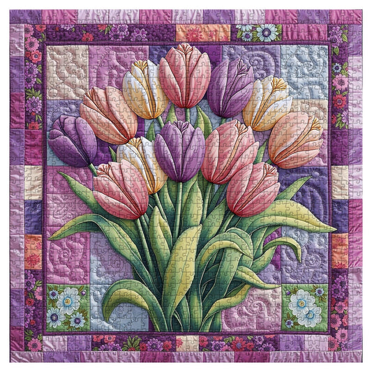 Tulip Wooden Jigsaw Puzzle 1000 Pcs