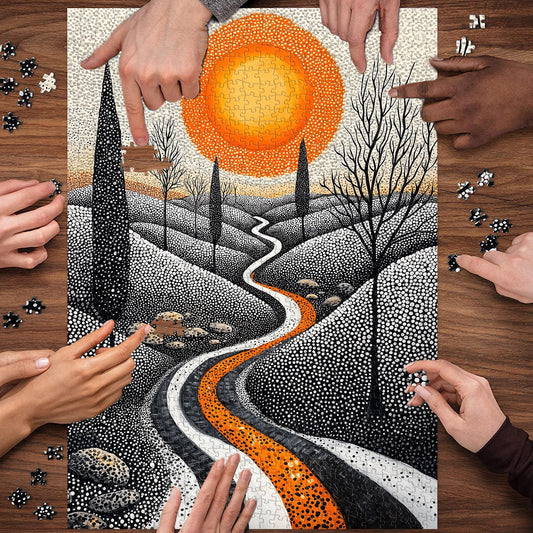 Sun Path | 1000-Piece Wooden Jigsaw Puzzle