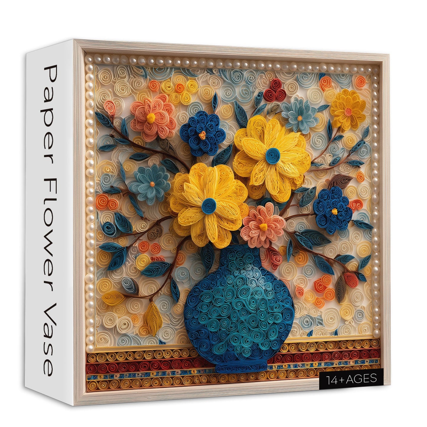 Flower Vase | 1000-Piece Wooden Jigsaw Puzzle