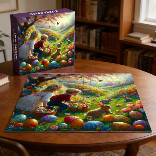 Easter Paradise | 1000-Piece Wooden Jigsaw Puzzle
