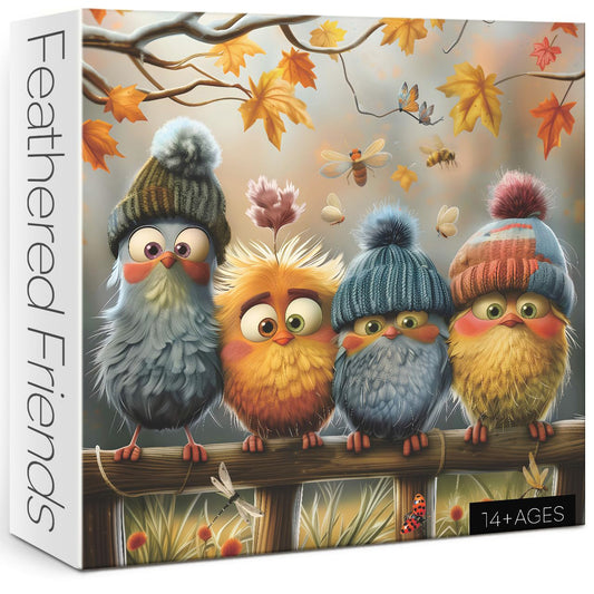 Funny Bird Wooden Puzzles 1000 Pcs