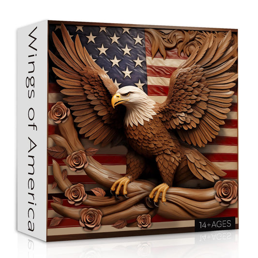 The Bald Eagle Jigsaw Puzzle 1000 Pieces