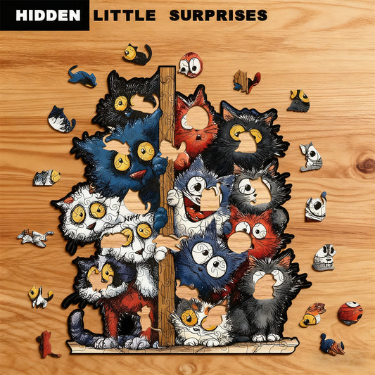 Kitty Wooden Jigsaw Puzzle