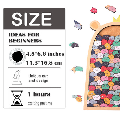 Bear Tray Wooden Jigsaw Puzzle