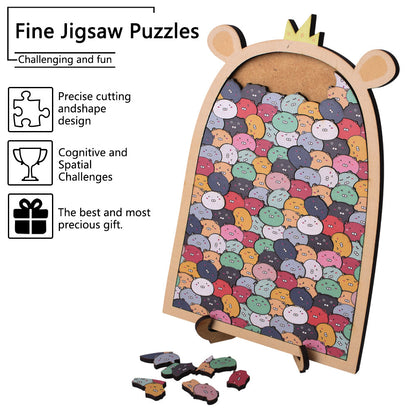 Bear Tray Wooden Jigsaw Puzzle