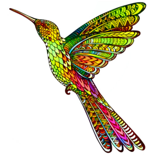 Whimsical Wings - Wooden Jigsaw Puzzle