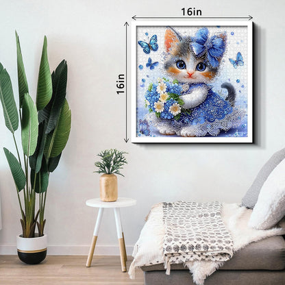 The Sapphire Kitten Wooden Jigsaw Puzzle 1000 Pieces