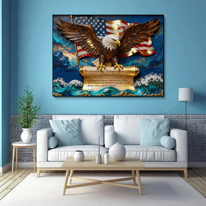 Eagle of Liberty Wooden Jigsaw Puzzle 1000 Pieces