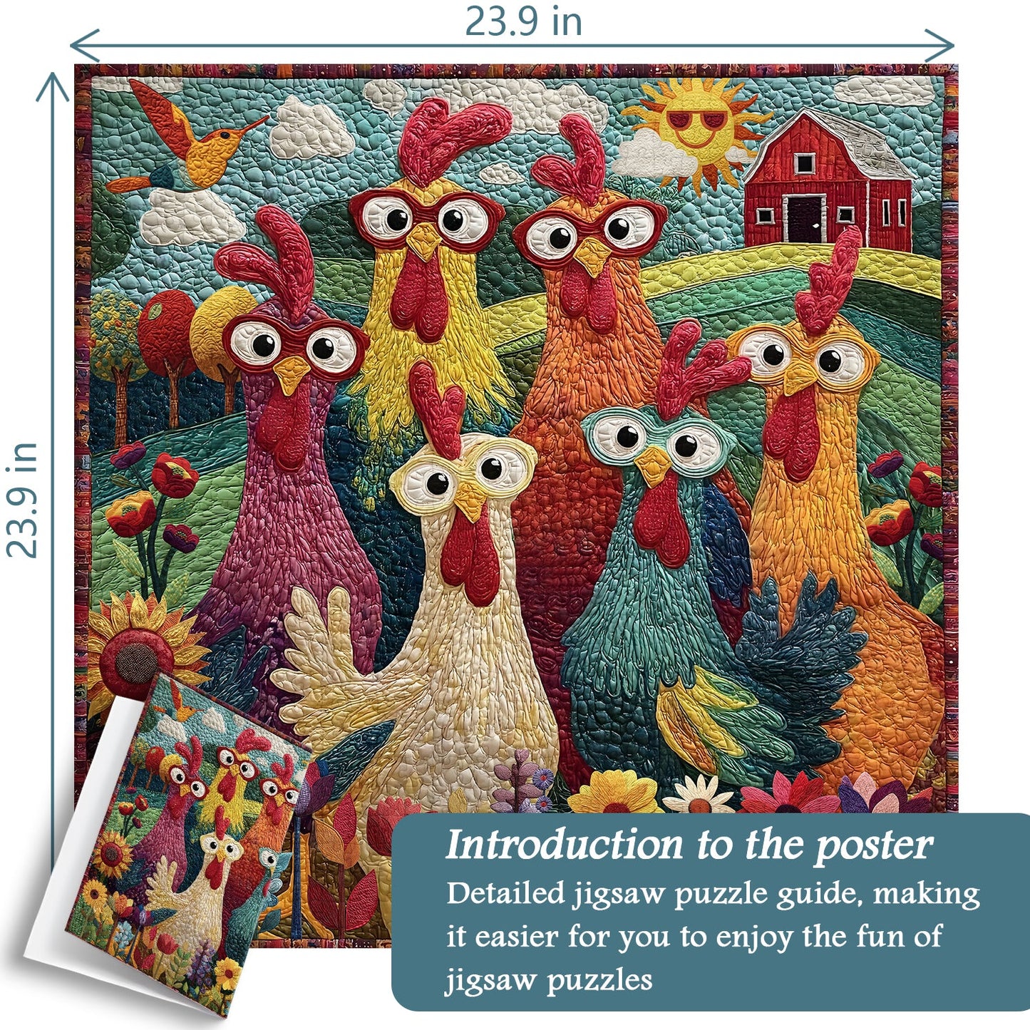 Puzzloom™ Rooster’s Joyland