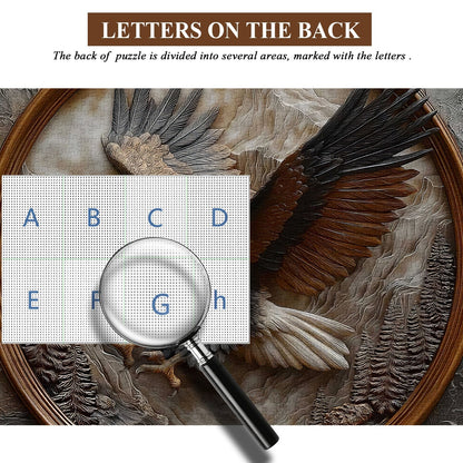 Aureate Eagle Wooden Jigsaw Puzzle 1000 Pieces