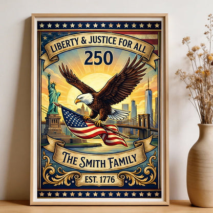 U.S. 250th Anniversary | 1000-Piece Wooden Jigsaw Puzzle