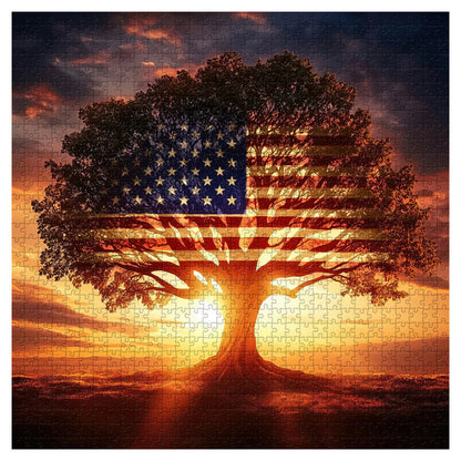 Sunset Glory Wooden Jigsaw Puzzles 1000 Pieces