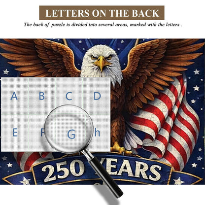 U.S. 250th Anniversary | 1000-Piece Wooden Jigsaw Puzzle