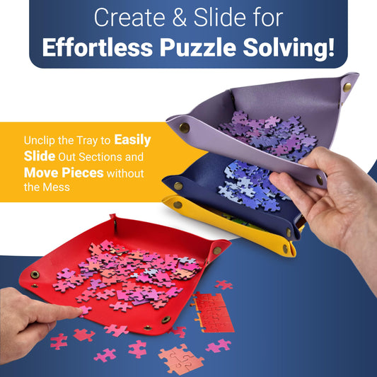 Stackable Jigsaw Puzzle Sorting Trays