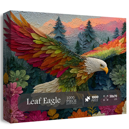 Leaf Eagle Wooden Jigsaw Puzzle 1000 Pieces