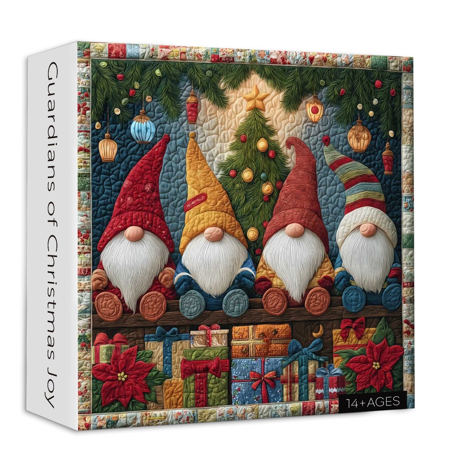 Guardians of Christmas Joy Wooden Jigsaw Puzzle 1000 Pieces