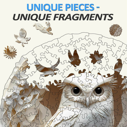 3D Owl Jigsaw Puzzle