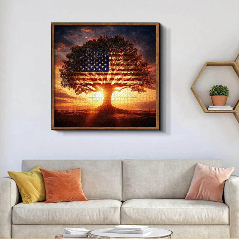 Sunset Glory Wooden Jigsaw Puzzles 1000 Pieces