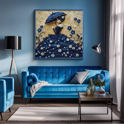 Beaded Lady Wooden Jigsaw Puzzles 1000 Pieces