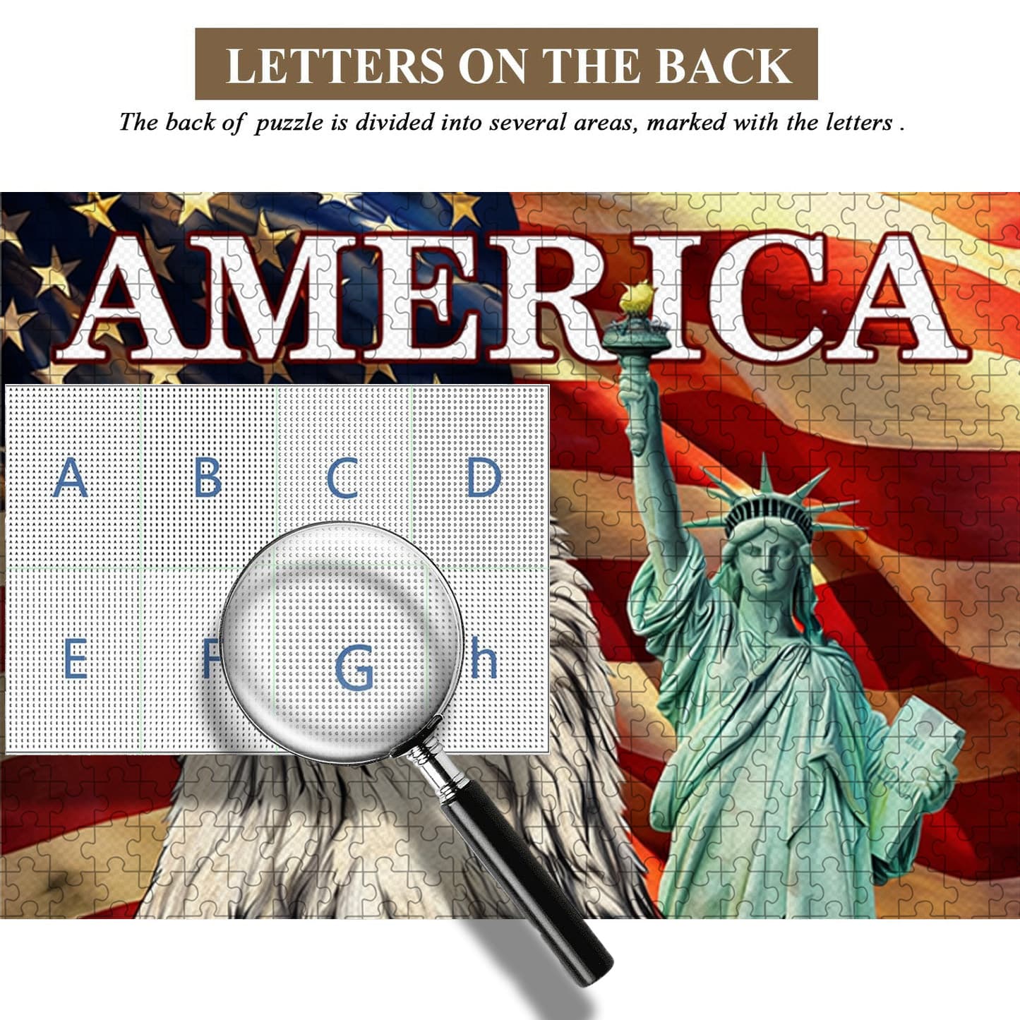 U.S. 250th Anniversary | 1000-Piece Wooden Jigsaw Puzzle