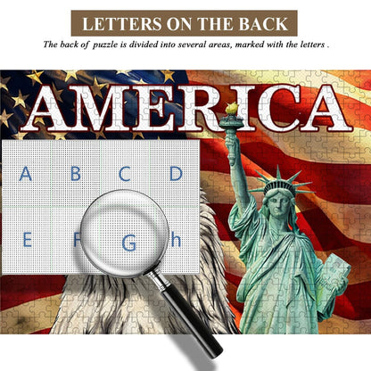 U.S. 250th Anniversary | 1000-Piece Wooden Jigsaw Puzzle