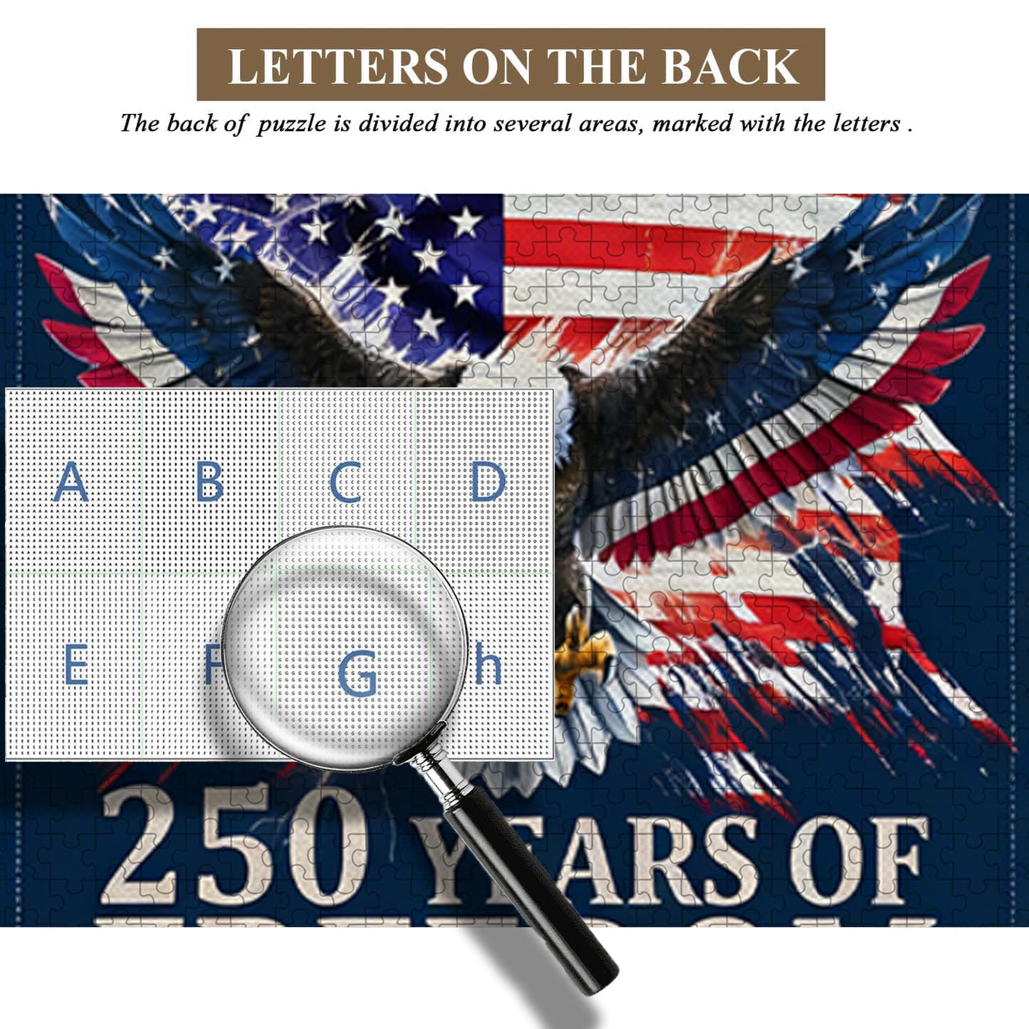 U.S. 250th Anniversary | 1000-Piece Wooden Jigsaw Puzzle