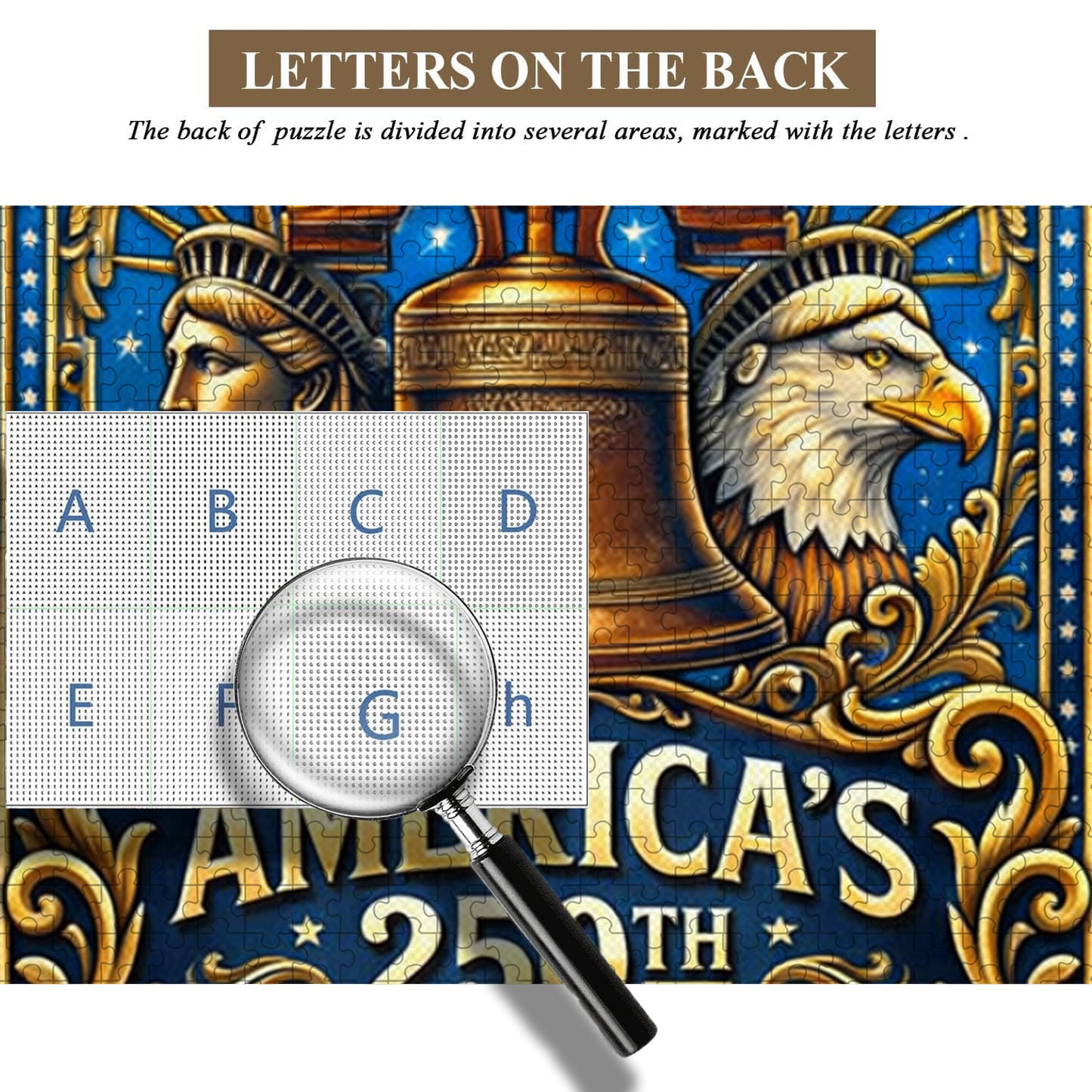 U.S. 250th Anniversary | 1000-Piece Wooden Jigsaw Puzzle