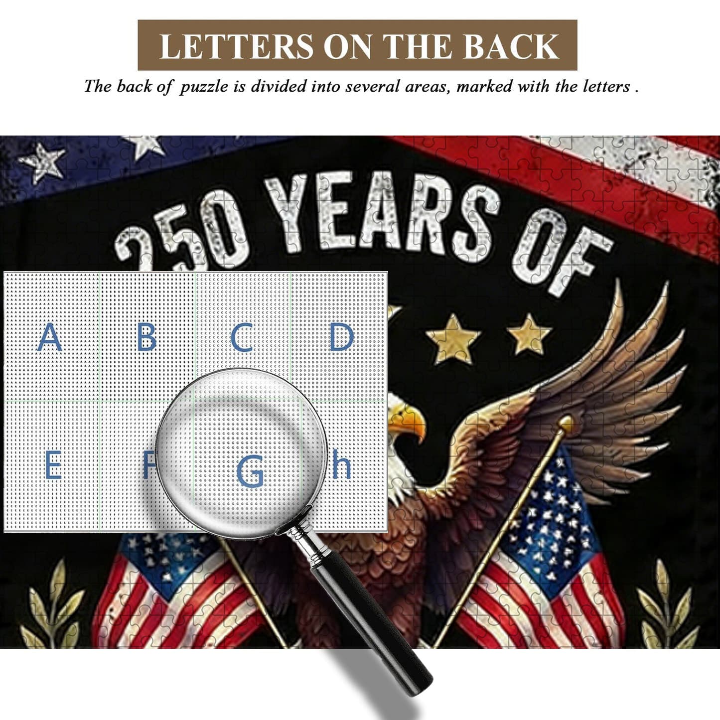 U.S. 250th Anniversary | 1000-Piece Wooden Jigsaw Puzzle