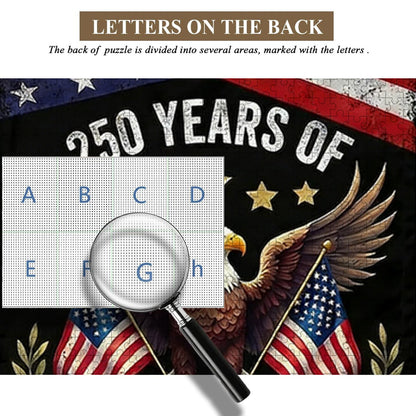 U.S. 250th Anniversary | 1000-Piece Wooden Jigsaw Puzzle