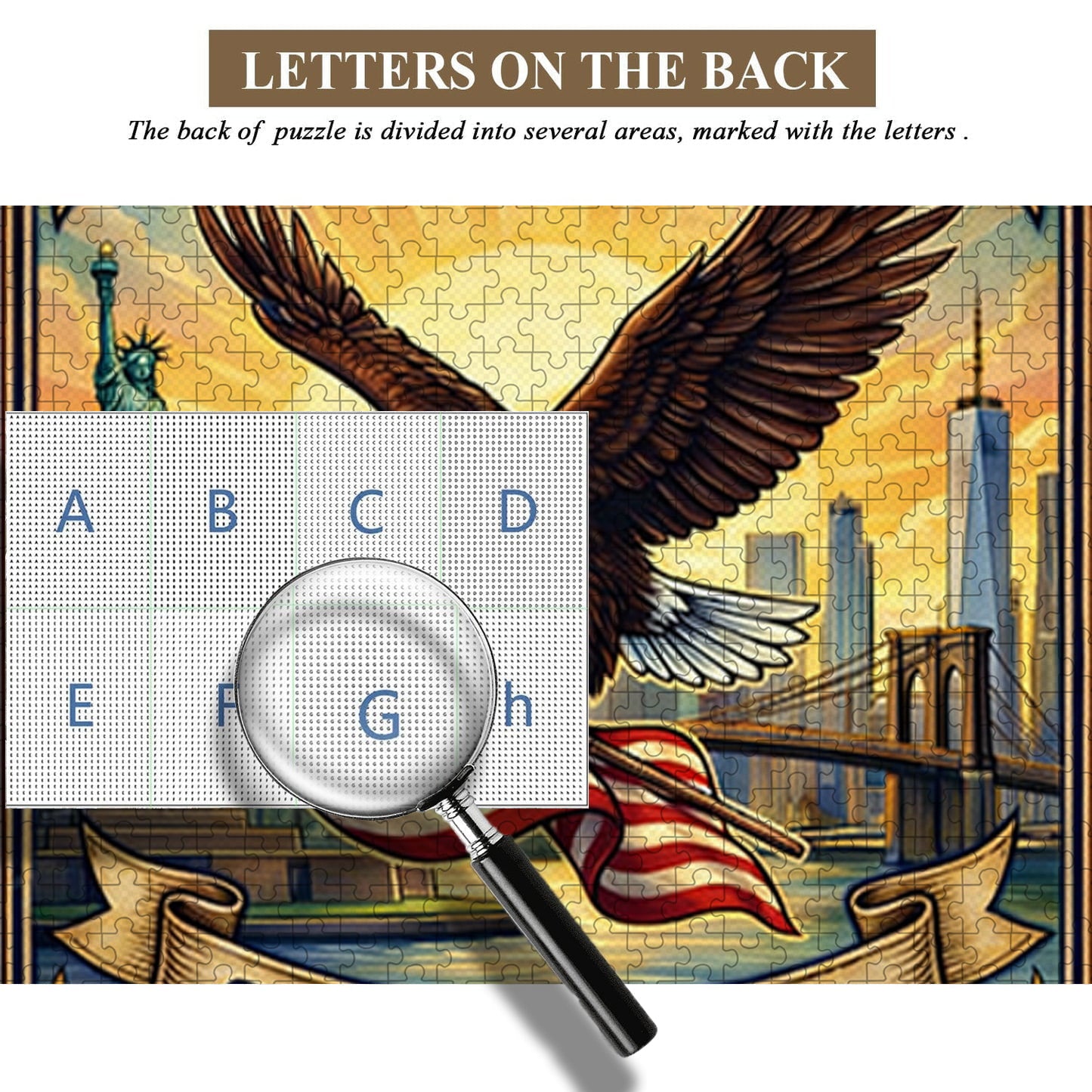U.S. 250th Anniversary | 1000-Piece Wooden Jigsaw Puzzle