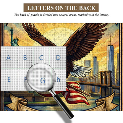 U.S. 250th Anniversary | 1000-Piece Wooden Jigsaw Puzzle