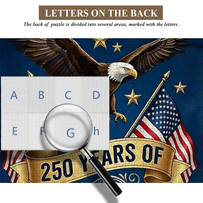 U.S. 250th Anniversary | 1000-Piece Wooden Jigsaw Puzzle