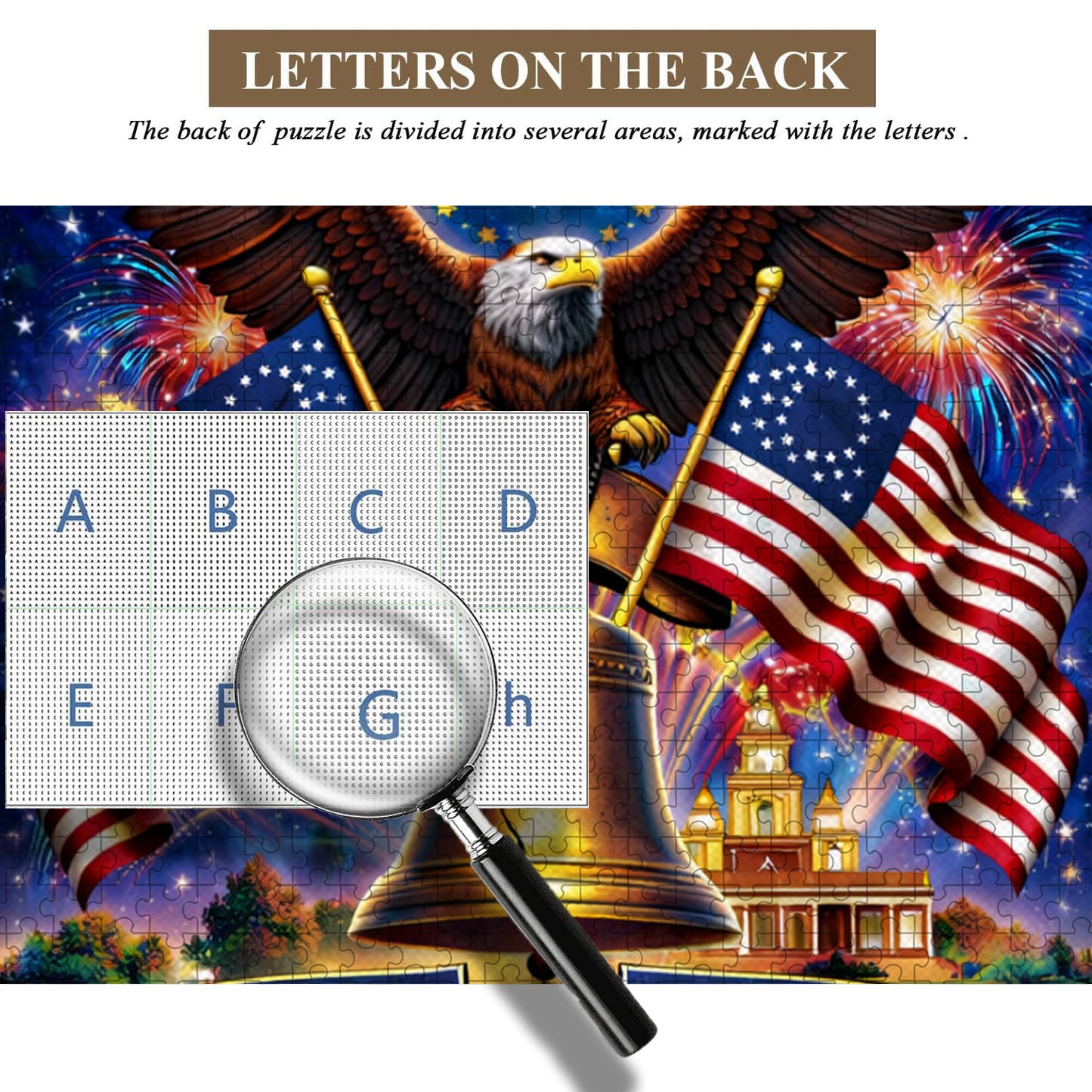 U.S. 250th Anniversary | 1000-Piece Wooden Jigsaw Puzzle