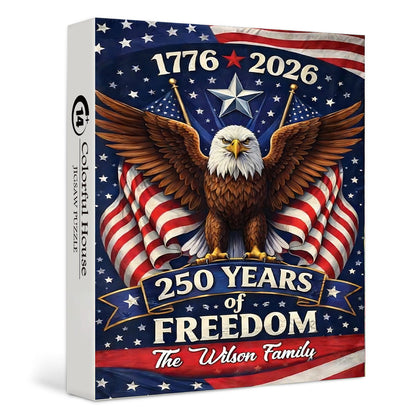 U.S. 250th Anniversary | 1000-Piece Wooden Jigsaw Puzzle