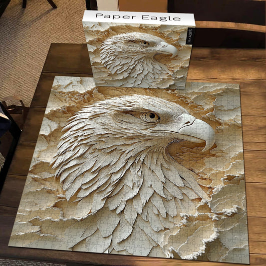 Paper Eagle Wooden Jigsaw Puzzle 1000 Pieces