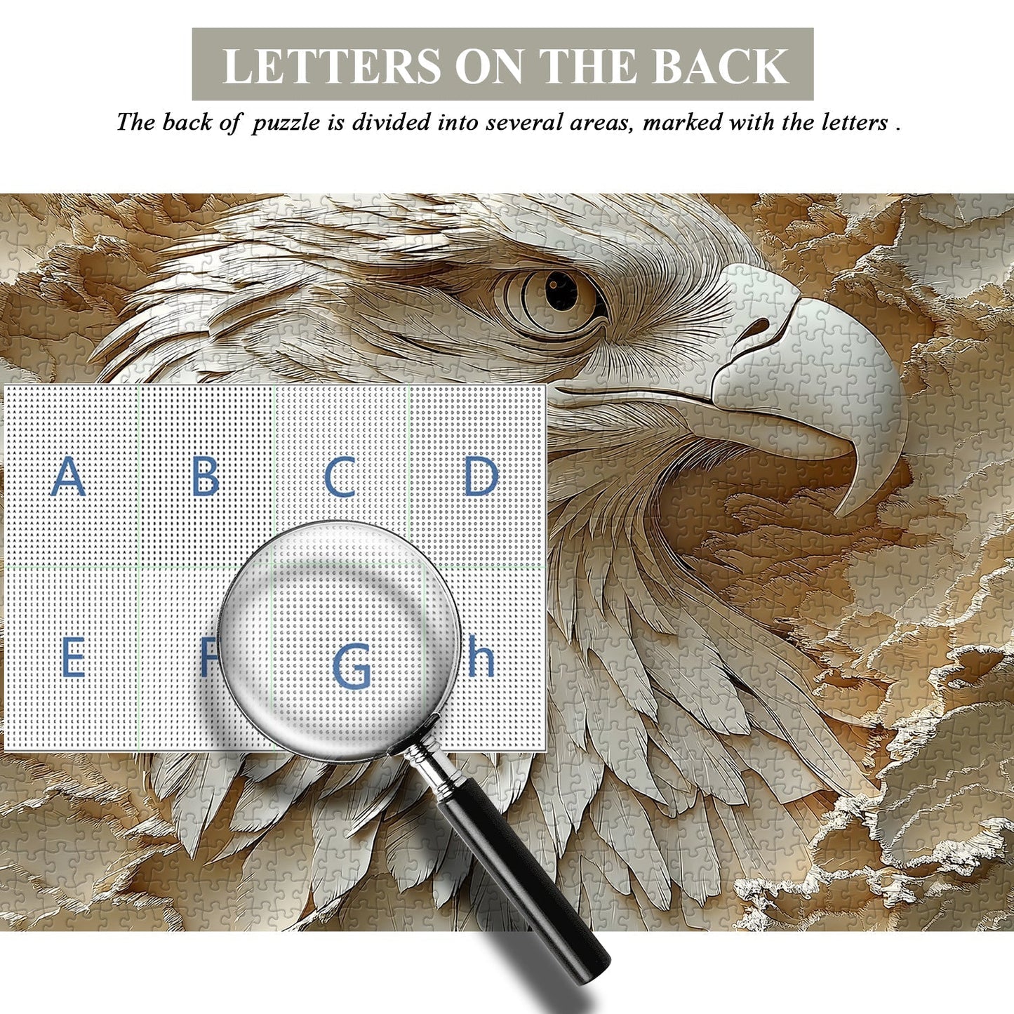 Paper Eagle Wooden Jigsaw Puzzle 1000 Pieces