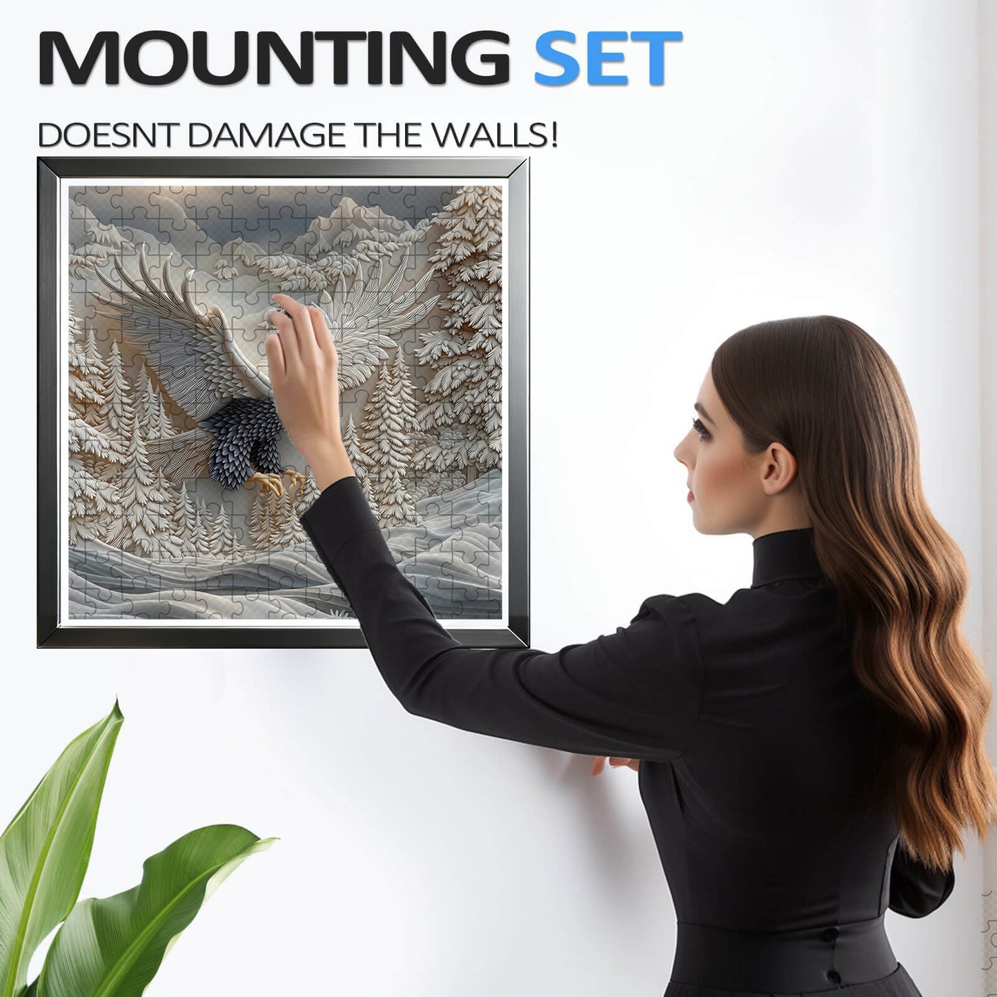 Carved Eagle Jigsaw Puzzle