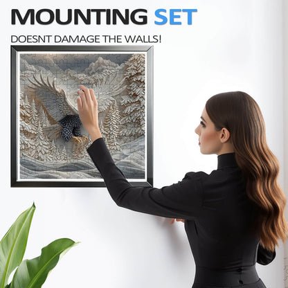 Carved Eagle Jigsaw Puzzle