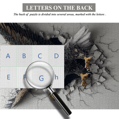 Breaking Free Eagle Wooden Jigsaw Puzzle 1000 Pieces