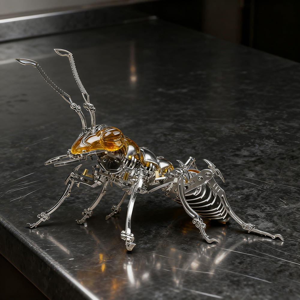 Mechanical Metal Ant 3D Puzzle Model